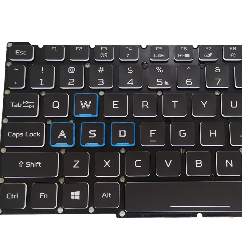 Imagem -05 - Teclado do Portátil dos Eua para Acer Predator Helios 300 Ph31552 Ph315-5273du Ph315-52-75r0 Ph317-53 Ph315-52-748u Rgb Retroiluminado Novo