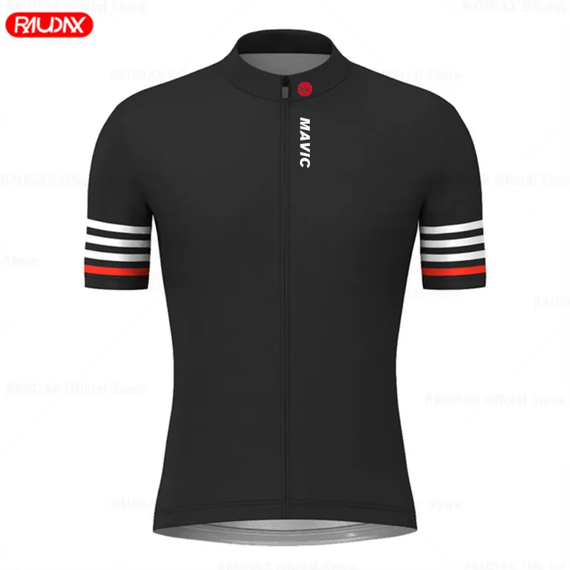 Rx Mavic-Advanced Fabrics Cycling Jersey, Bike Shirts, Breathable Racing Sport, MTB Bicycle Jerseys, Cycling Clothing