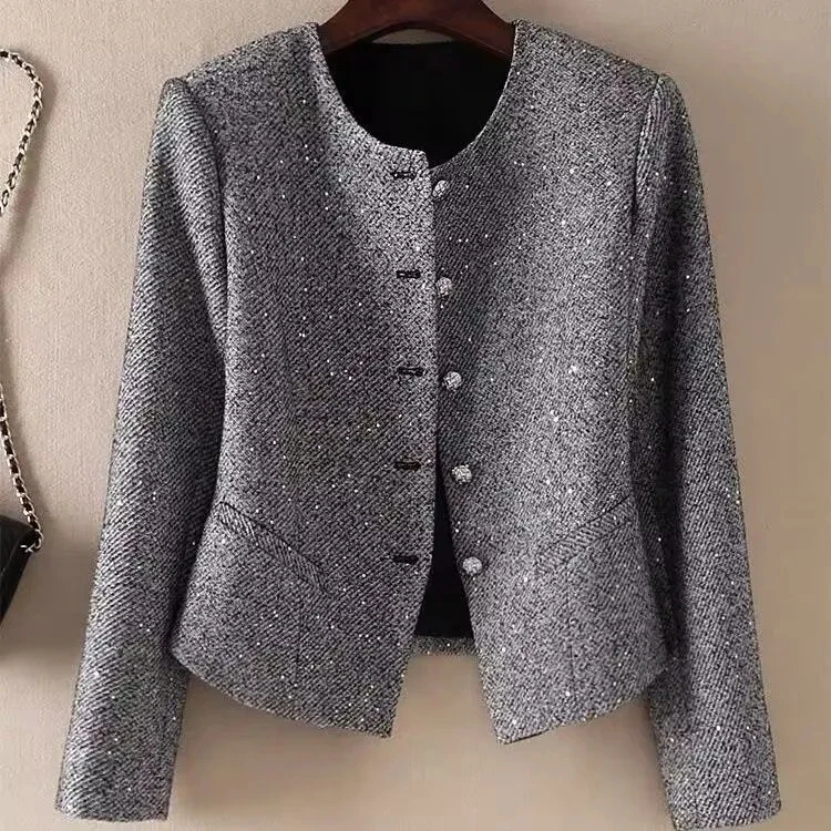 

Ele ort блузка с привязкой на талии Jaet в стиле ретро с бусинами, высококачественная шелковая женская весенне-осенняя верхняя одежда с цветочным принтом