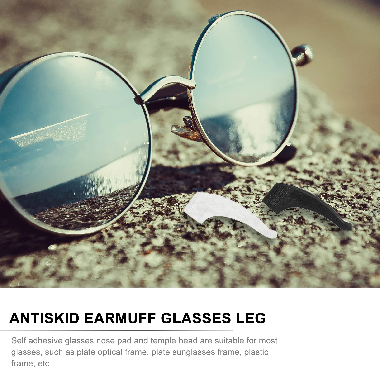 

24Pcs Universal Fit Silicone Eyeglass Ear Grips Non-Slip for Glasses Sunglasses Reading Eyewear Comfort Grip Hooks