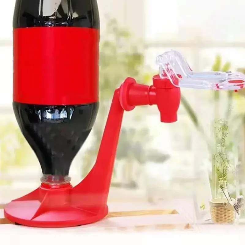 Máquina de bebidas carbonatadas presurizadas Manual creativa, bebedero de Cola portátil al revés para beber agua de Soda, 1 ud.