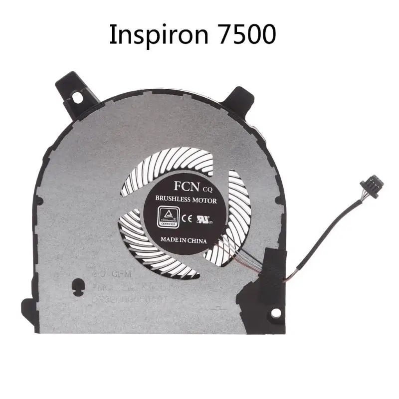 652F New CPU Cooler Heatsink Fan forInspiron 7500 2-in-1 7506 CPU 0CTCNV PB8006S05HS2 Radiator- Laptop Notebook Cooling Fan