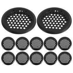 12 Pcs Vents Closet Mesh Air Cabinet Ventilation Hole Small Plugs Stainless Steel