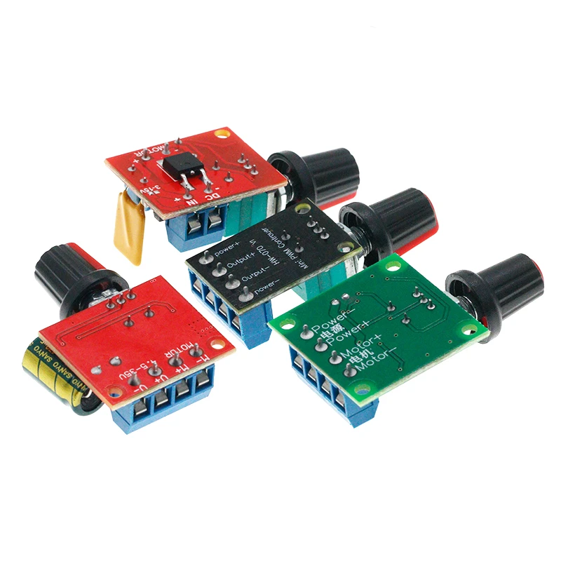 Dc 1.8V-35V 2A 3A 5A 10A 30W 80W 90W Pwm Motor Speed Controller laagspanning Motor Speed Controller Pwm Verstelbare Drive Module