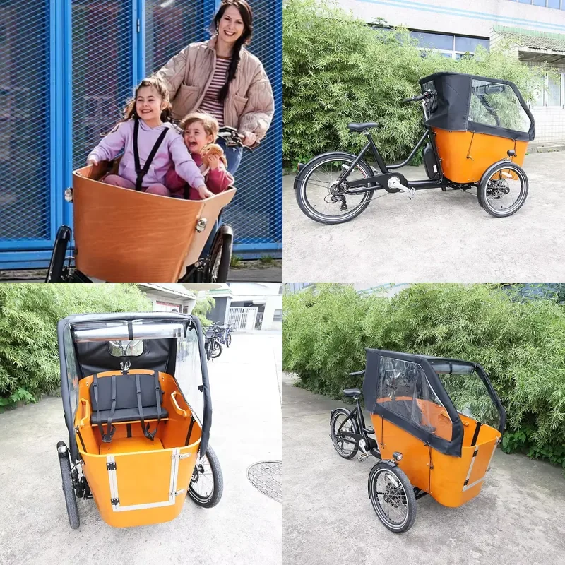 20 Inch Electric Cargo Bike with 7 Speed Gears for Heavy Loads Factory Direct 7 Speed E-Bike Featuring Advanced Swing