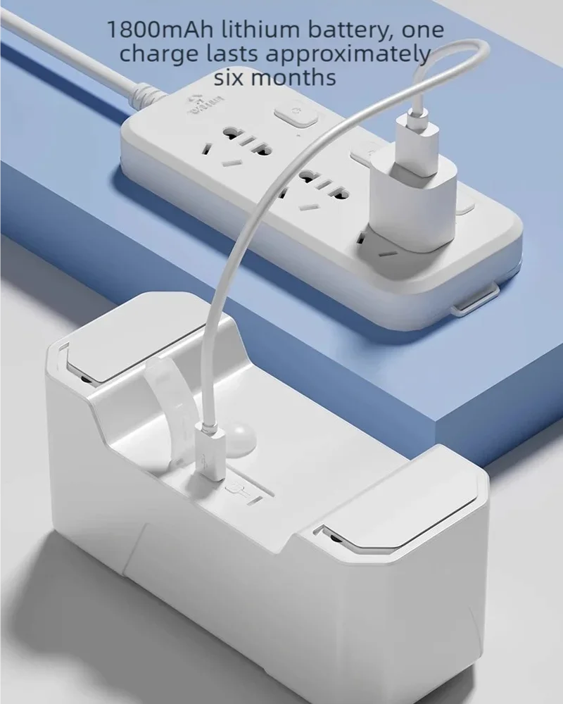 Auto Toilet Flush Sensing Flushers Splash-proof Wireless Intelligent Public Toilets Touchless Auto Flush Wc Exhaust Valve System