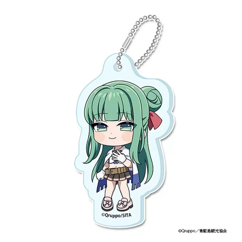 لعبة Nukitashi سلسلة مفاتيح مصنوعة من الأكريليك قلادة حقيبة سيارة المفاتيح الهاتف الخليوي قلادة الحاضر هدايا مهرجان Firend