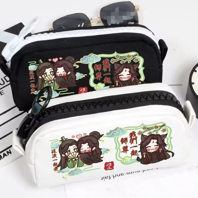 Imagem -03 - Anime Scum Vilão Sistema de Auto Economia Bonito Case Lápis Shen Qingqiu Luo Binhe Cosplay Bolsas de Lápis Bolsas de Armazenamento Artigos de Papelaria Presente