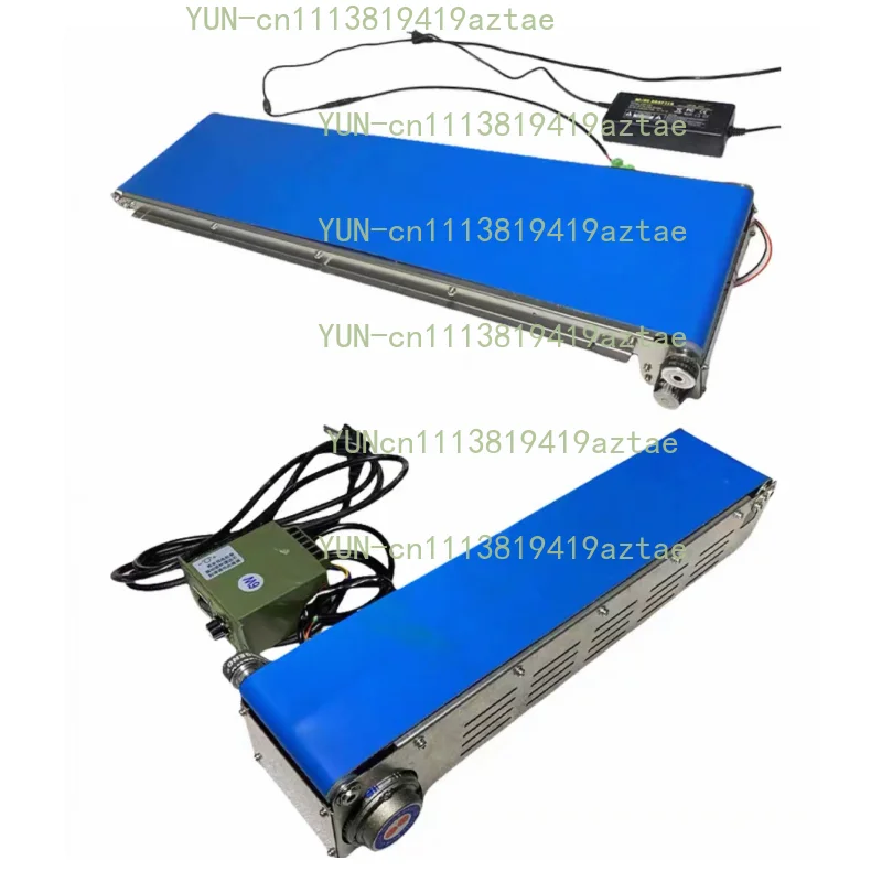 460x200MM Stainless Steel Vending Machine Track Cargo Channel Automatic Conveyor Belt DC24V Load 3.5-5KG 35RPM Adjustable Speed