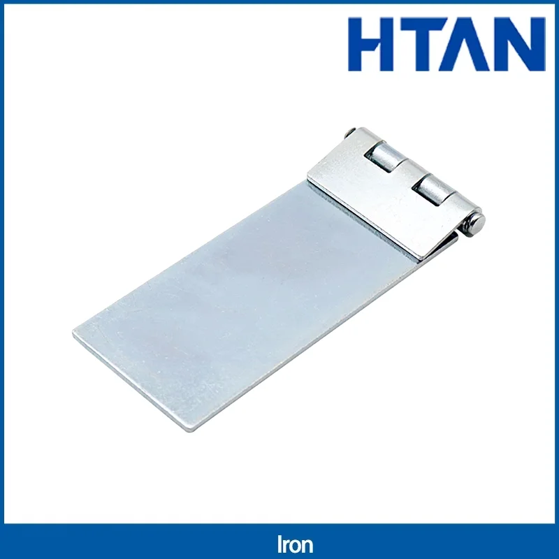 

8-Inch Long Non Perforated Welded Industrial Equipment Door Iron Hinge Asymmetric Galvanized Iron Hinge