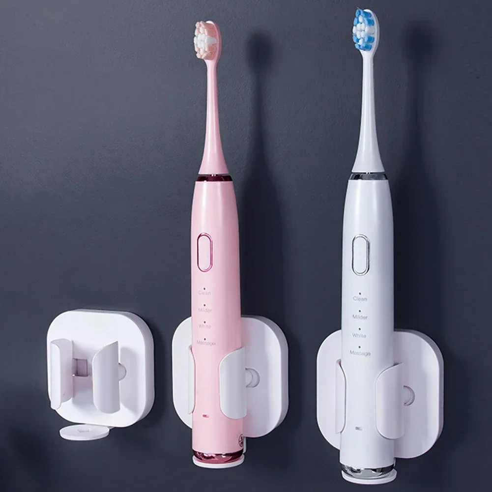 Multi-Purpose Hooks Telescopic Gravity-Sensing Electric Toothbrush Holder Wall Hanging Couple Toothbrush Drain Storage Bathroom