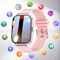 2025 New GTS Smartwatch Women 1.83” HD 240*283 Bluetooth Call Gifts For Ladies Health Tracking Custom Dial Watches Smart Fashion
