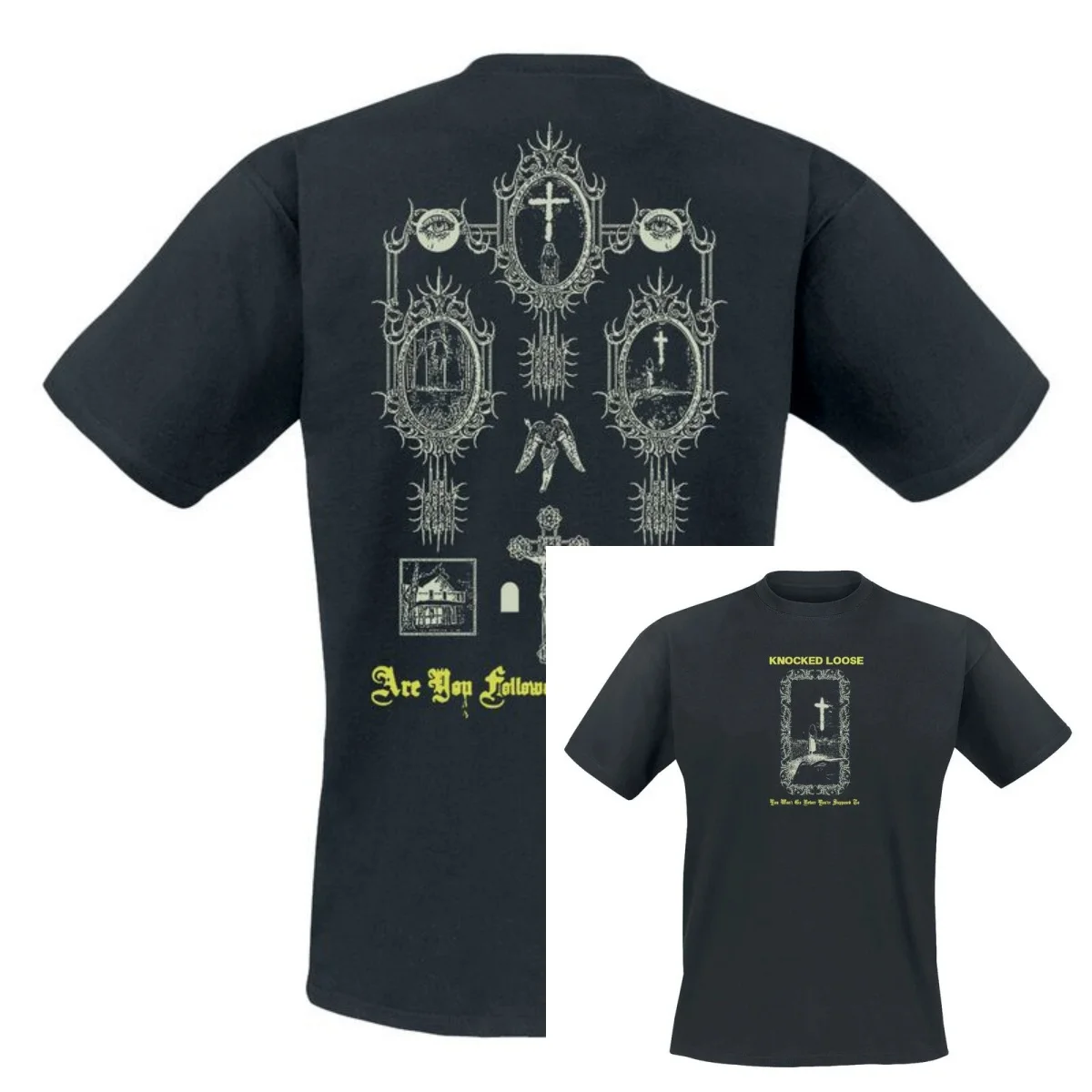 New Knocked Loose Graphic Cotton Band T-shirt Unisex Summer Short Sleeve Fashion Brand Tee Luxury Casual Vintage Tees