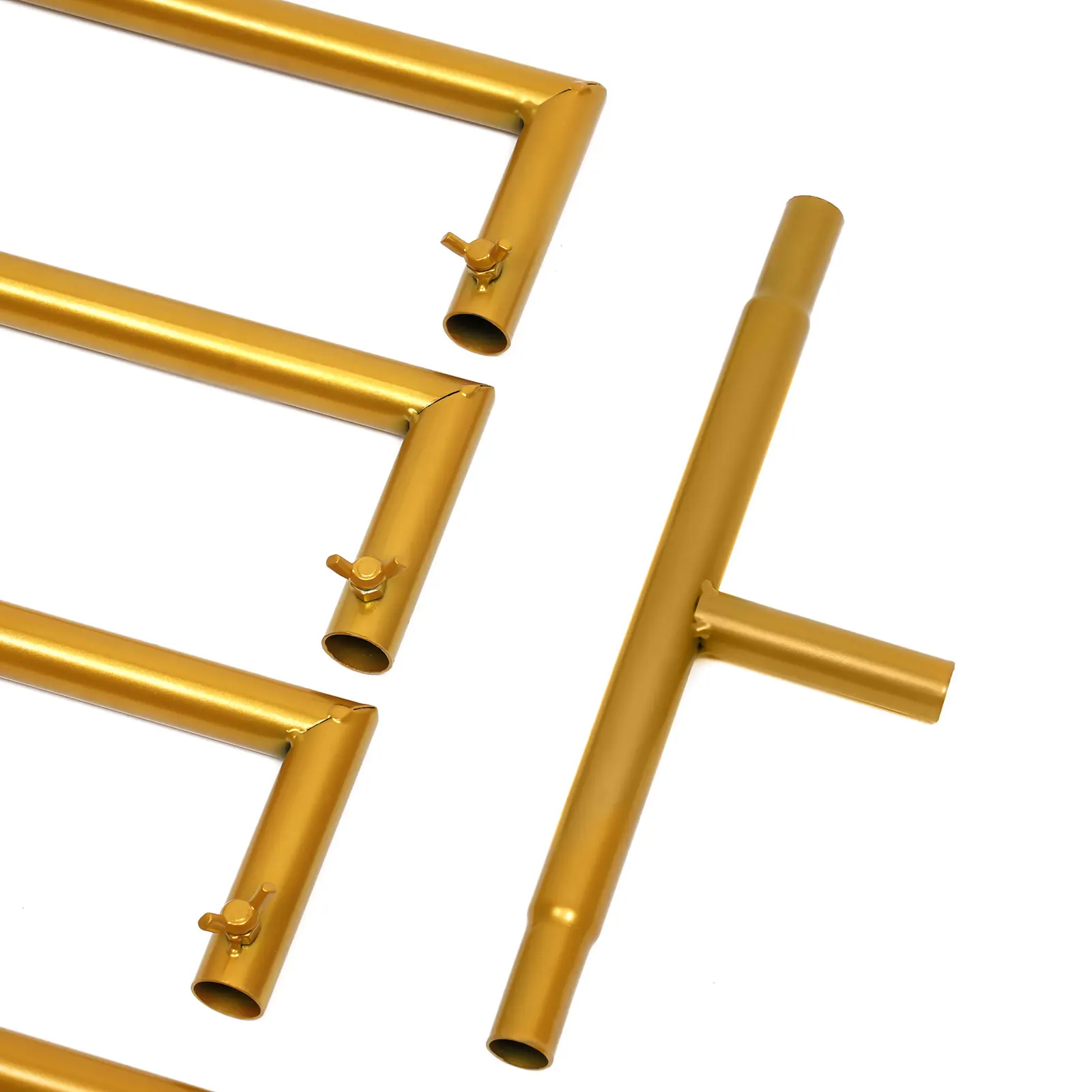 0.5x1m Wedding Arch Square background Stand Gold Flower Rack festa di compleanno Garden Decor Mall Display Frame