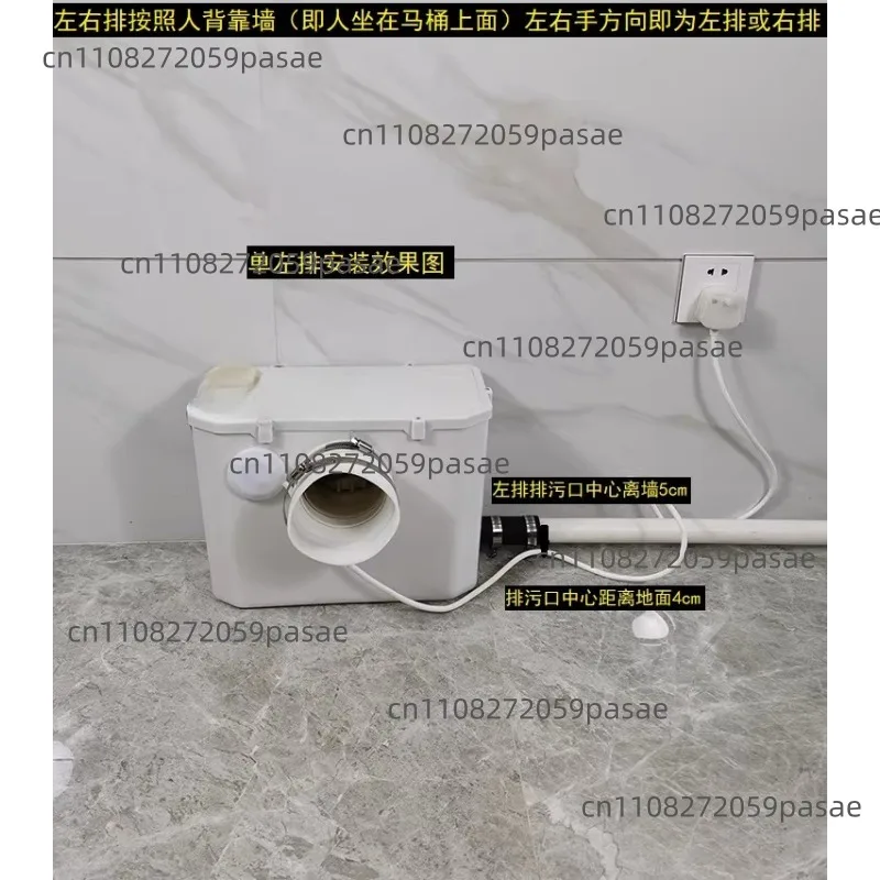 

Электрический автоматический насос для сточных вод с измельчителем для подвалов и канализационных насосных станций, для арендного жилья