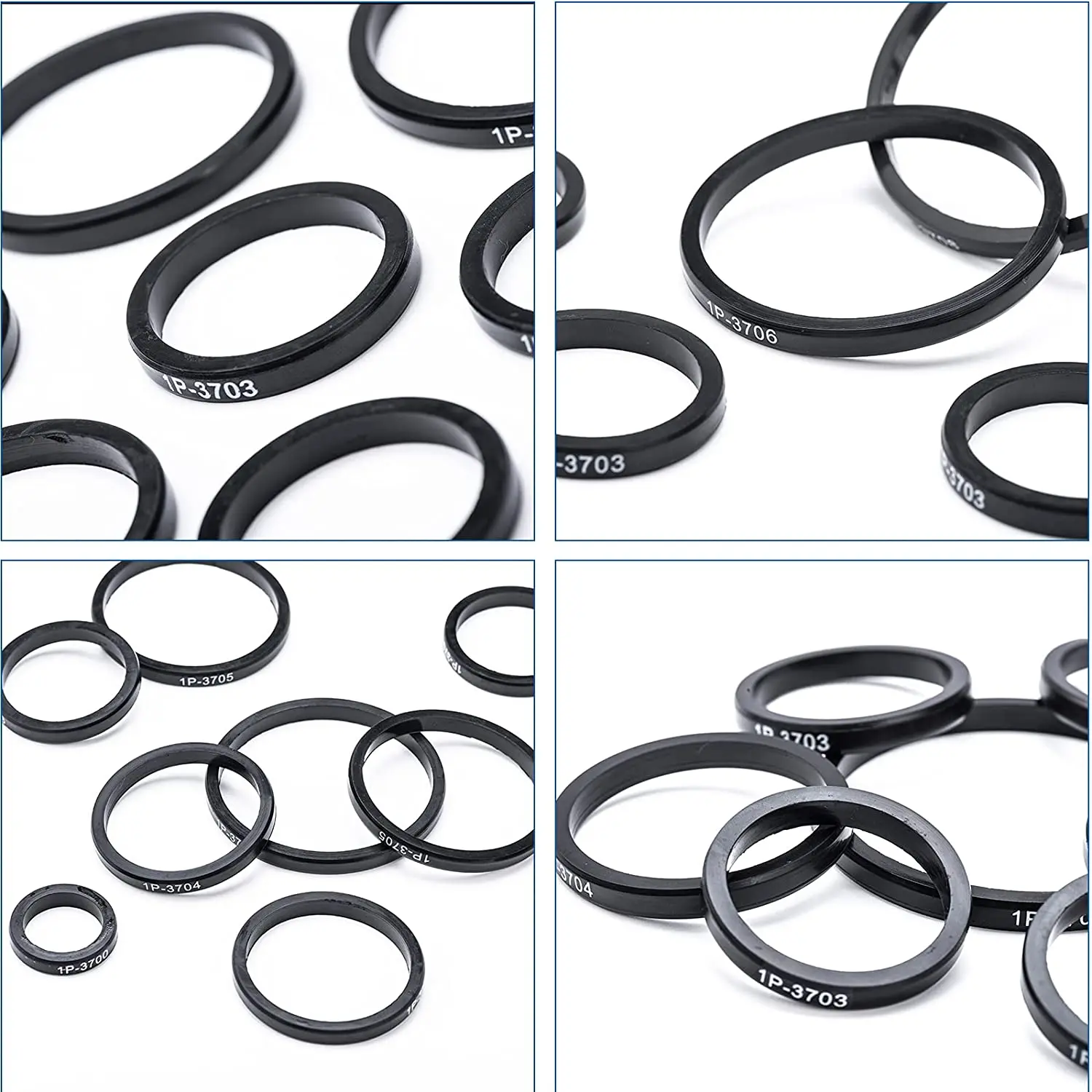 4C4784 5P8433 270-1535 D Ring Kit Replacement Seal D-Ring Kit for Caterpillar CAT 4C-4784 D Ring Kit