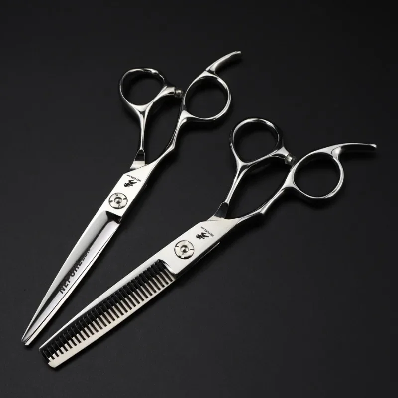 Hair Scissors 6-inch Professional Hairdressing Scissors Thinning Barber Scissor Set Hair Cutting Scissors 3