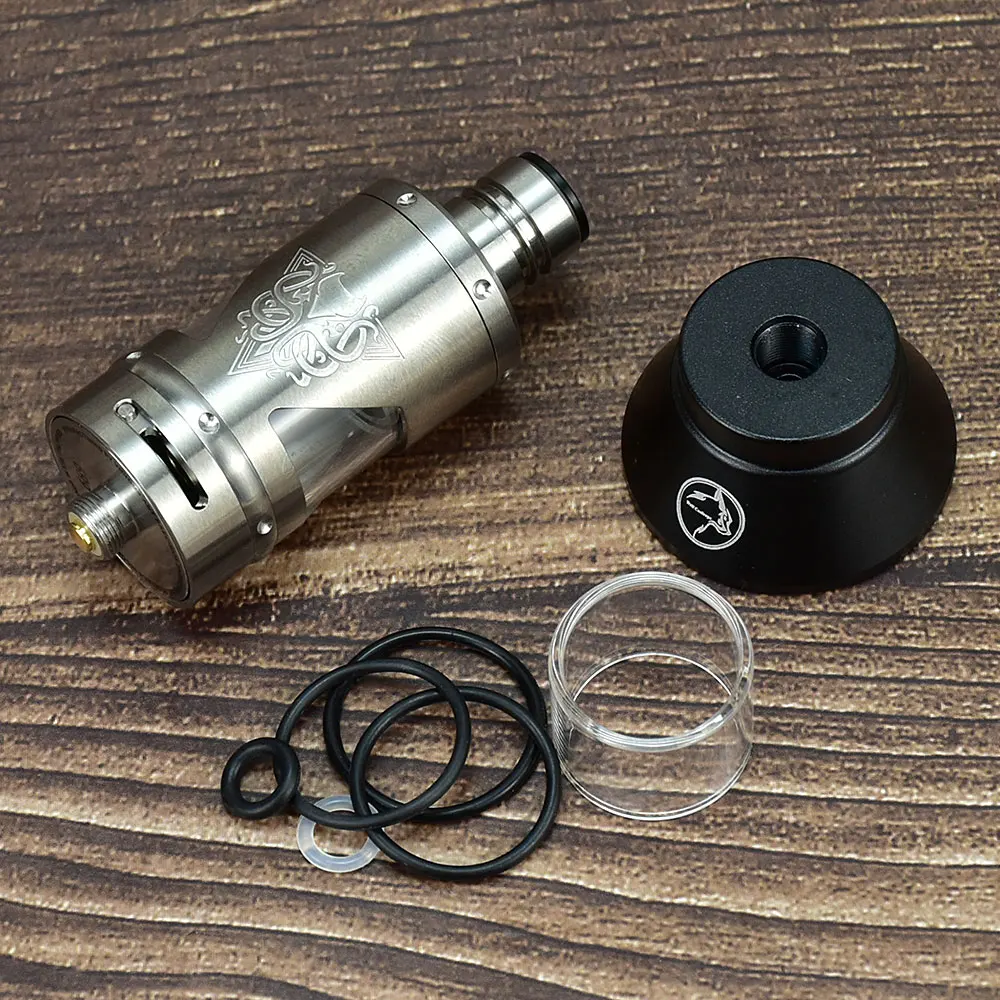 Wolfcoolvape VAPE Vicious Kraken V2.5 rta SubTank Zerstäubertank 2,5 ml Wiederaufbaubarer Vape Zerstäuber 304ss 24 mm/22 mm Zerstäuber Vape R