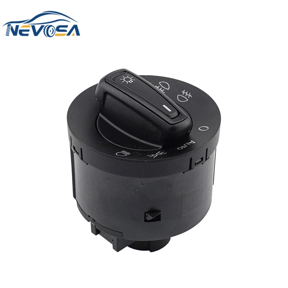 NEVOSA 6RD941431 New Headlight Switch For Volkswagen VW Golf 4 Bora Passat B5 Bugs Transporter T5 Skoda Polo