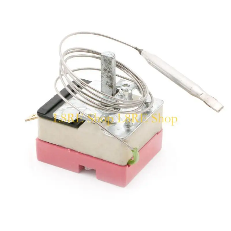 Controlador temperatura giratoria L8RE AC220V Dial Termostato Interruptor control temperatura para horno eléctrico