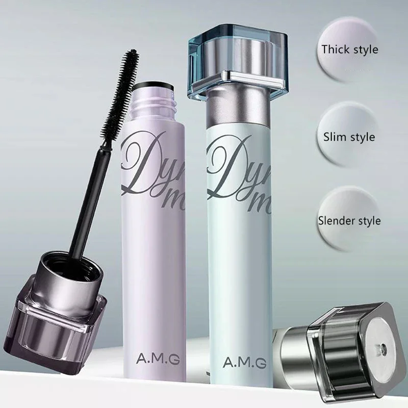 Waterproof Matte Mascara Lengthens Curling Volumizing Mascara Long Lasting Eyelashes Black Fiber Mascara Eye Cosmetic Makeup
