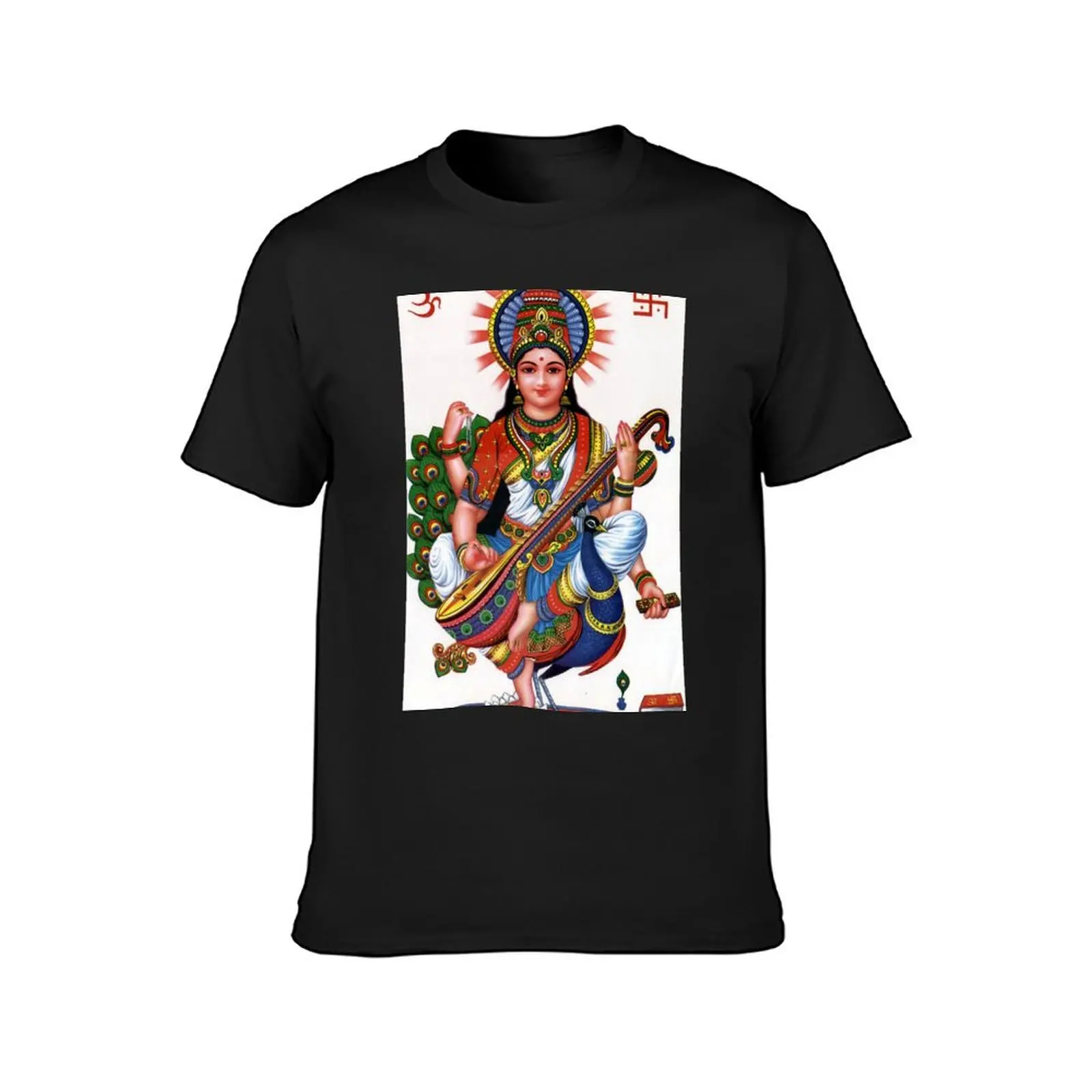 Saraswati T-Shirt tees blanks men workout shirt