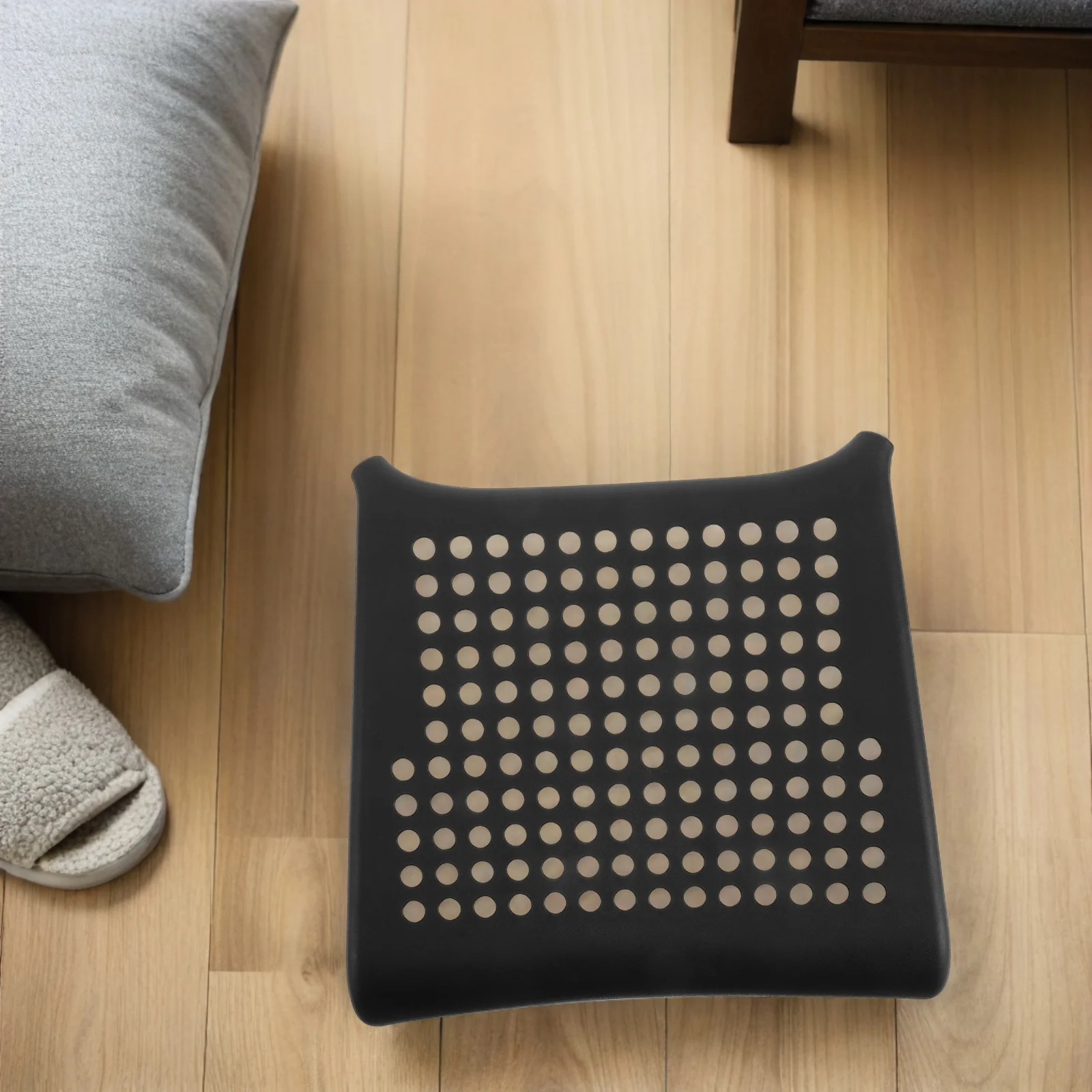 

Replacement Plastic Seat for Dining Chairs Pegboard Seat Plate Easy Install Comfortable Chair Seat Board Kitchen Room