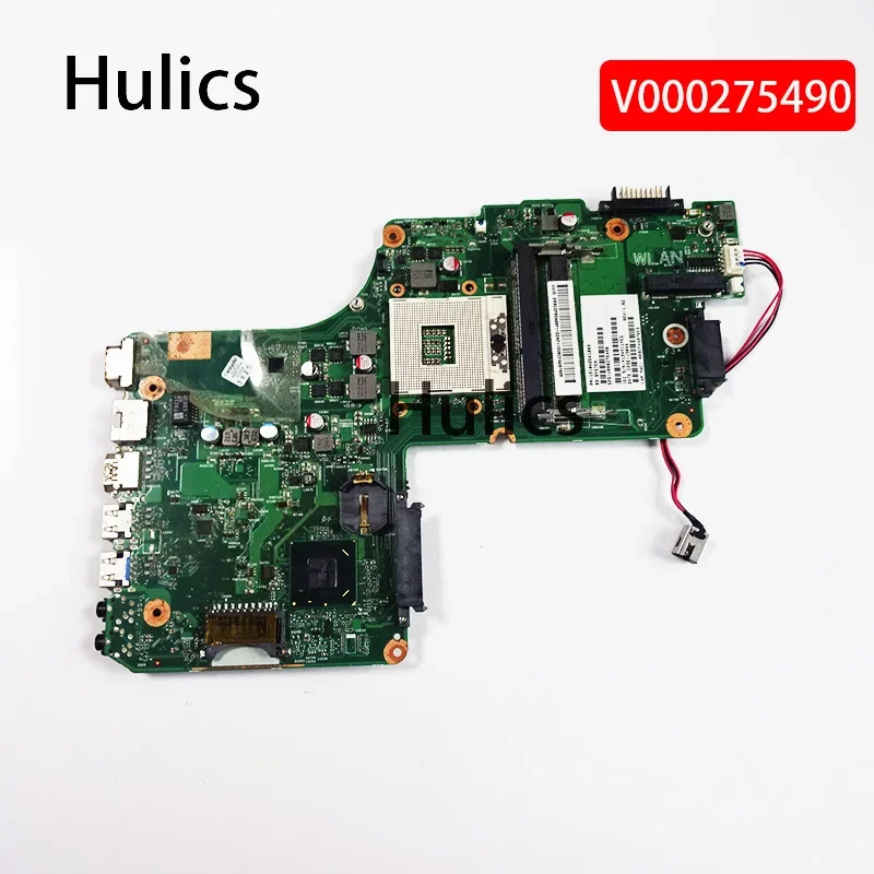 Hulics Used V000275490 Mainboard For Toshiba Satellite L855 Laptop Motherboard DK10F-6050A2541801-MB-A02 HM76