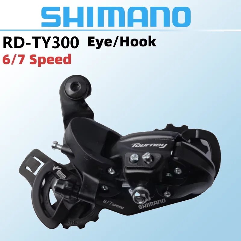 SHIMANO MTB Bike Shifter RD TY300 TY300B TY300D EYE HOOK 6/7/8 21 Speed Direct Mount Rear Bicycle Derailleur MTB Bicycle Part