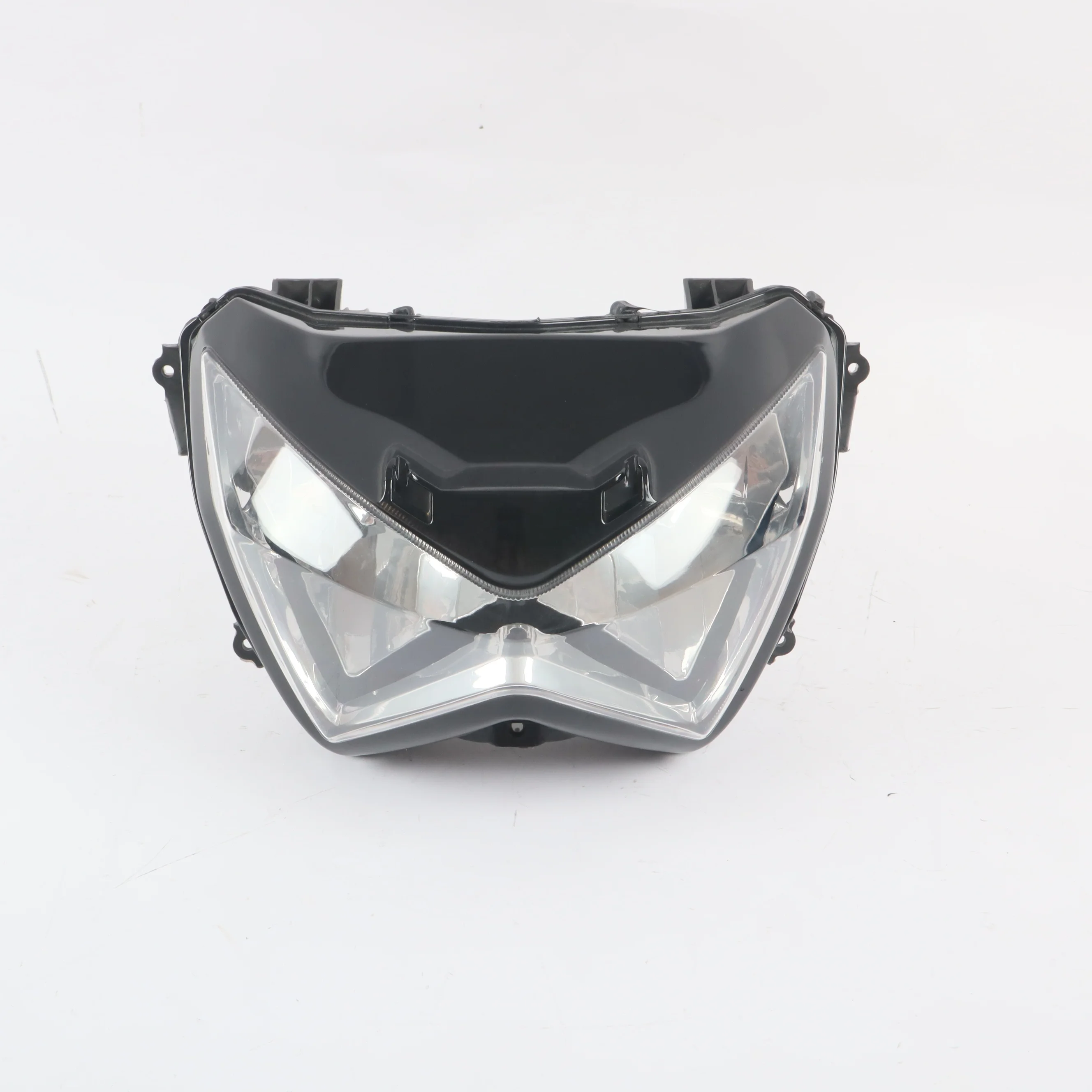 STLFHigh QualityCFP 2315-5   Motorcycle Headlight Lamp Head Light for KAWASAKIs ZX800  2012 2015 Z300 Z250 2013 2015 Clear Lens