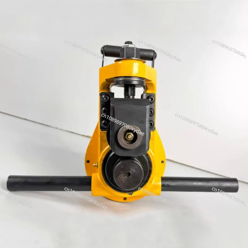 Portable stainless steel depth adjustable edge machine, 50-165mm manual pipe groove machine
