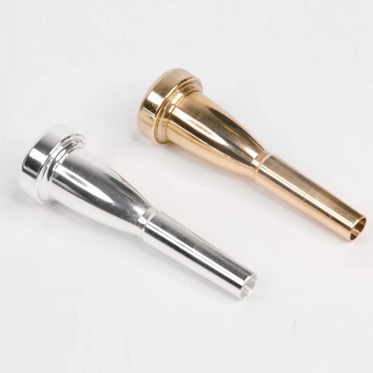 1 Pcs Trumpet Mouthpiece Playing Type 3c5c7c Gold-plated Trumpet Musical Instrument Accessory Bullet-shaped Mouthpiece