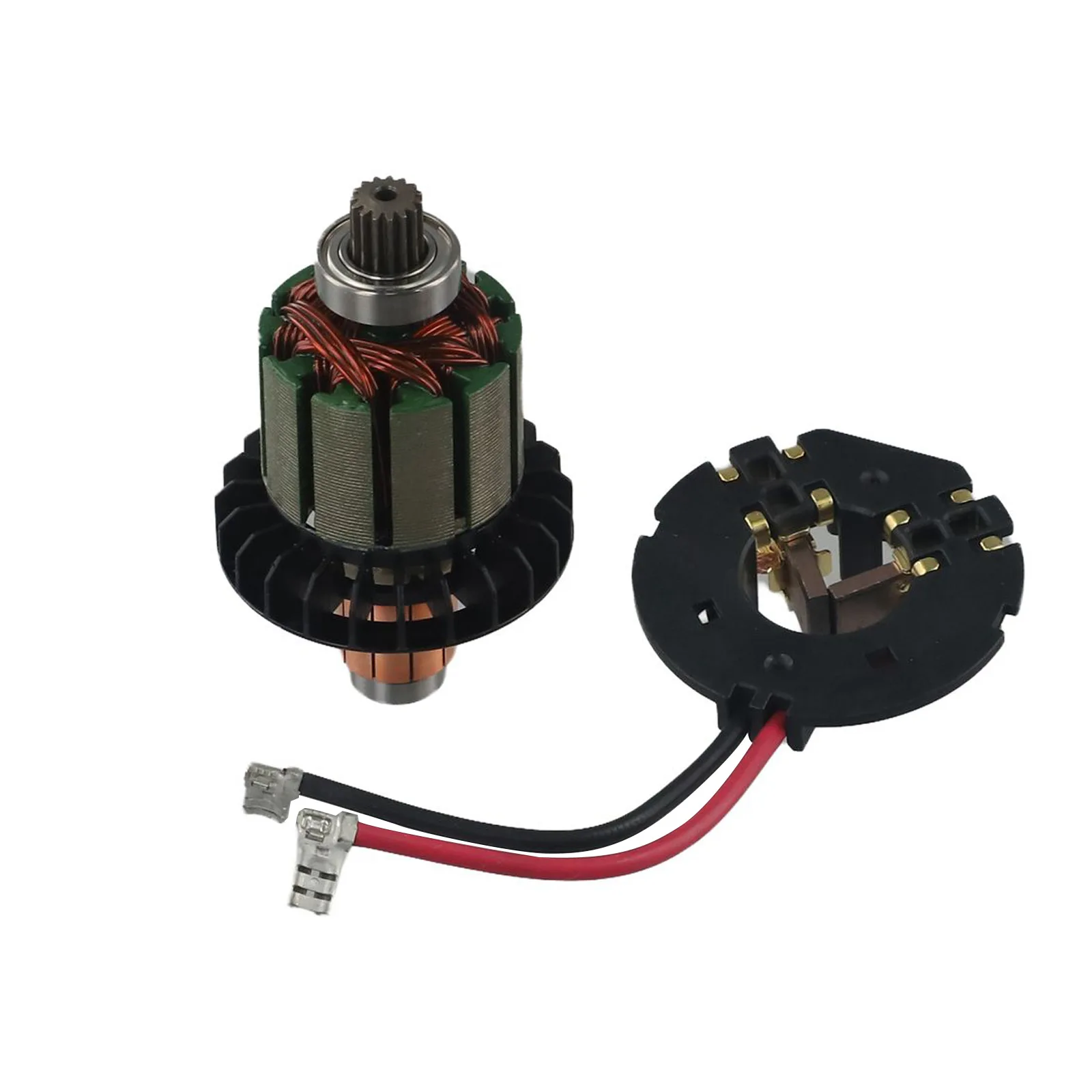 

Rotor Armature Carbon Brush Holder Garden Tool Parts Replacement Set 619380-9 619583-5 Low Noise Part Petrol/Gas