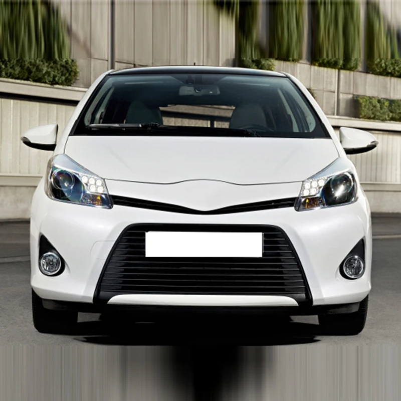 Rearview Mirror Cover Caps Fit For Toyota Yaris 2012-2020 Side Wing Rear view Covers Shell Cap Housing