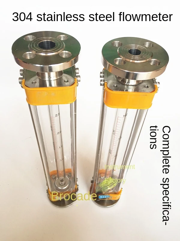 LZB-25B Stainless Steel 304 Anti-Corrosion Glass Rotameter LZB-15B/40b/50b Gas Liquid