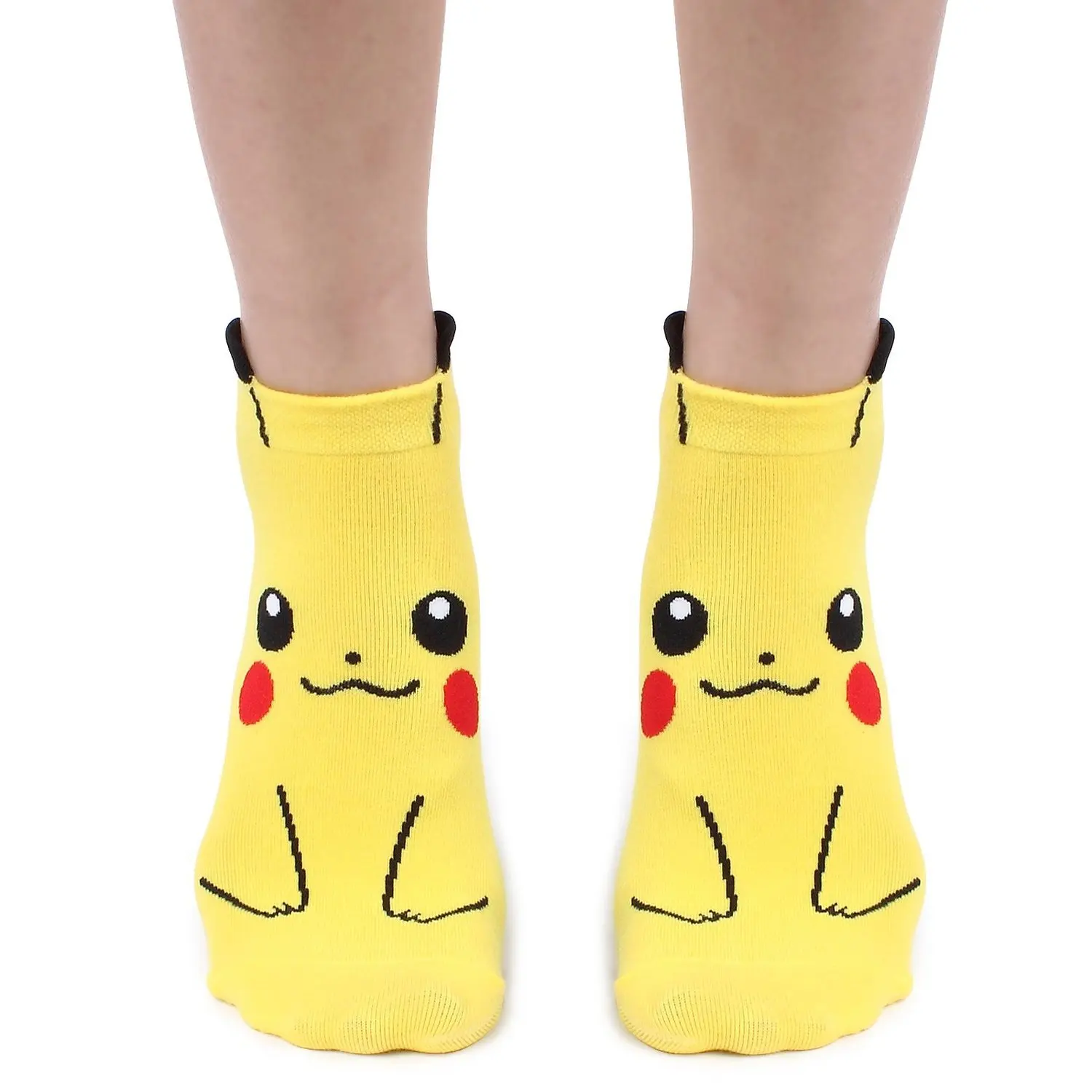 Lovely Pokemon Pikachu Ankle Socks Unisex Invisible Girl Heart Socks Cartoon Anime Figures Charmander Kawaii Winter Cotton Socks