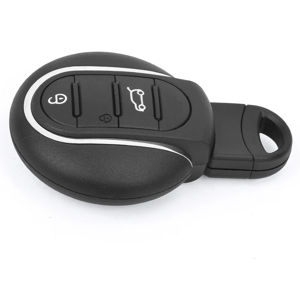 KEYECU 3 4 Buttons Case for BMW Mini Cooper 2014 2015 2016 2017 2018 2019 2020 Auto Smart Remote Control Key Shell Fob NBGIDGNG1