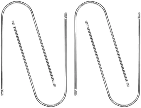 

4PC Radio Removal Tool Kit - U-Shaped Stainless Steel for Car Stereo Installation & Auto Interior Disassembly