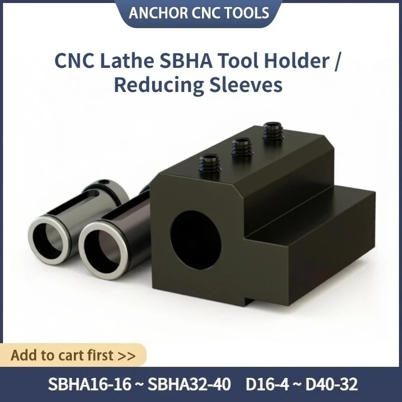 SBHA16-16 SBHA20-25 SBHA25-25 Lathe Guide Sleeve Inner Diameter Auxiliary Tool D16 D20 D25 D32 Mechanical Sleeves