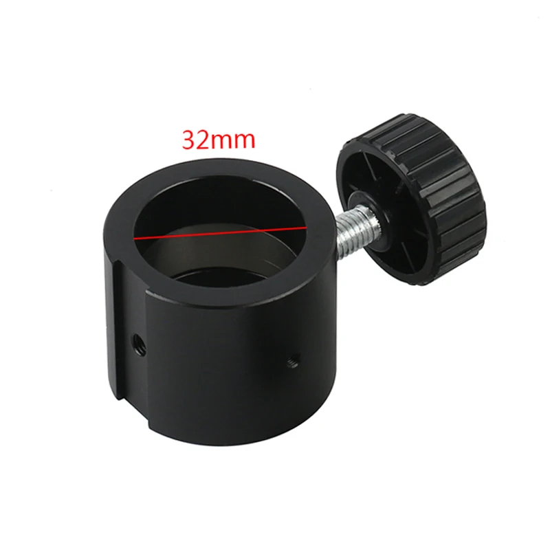 Imagem -02 - Indústria Stereo Microscópio Limit Fix Posição Anel Titular Coluna de Metal Pilar Bar Adaptador com Parafuso 32 mm 25 mm
