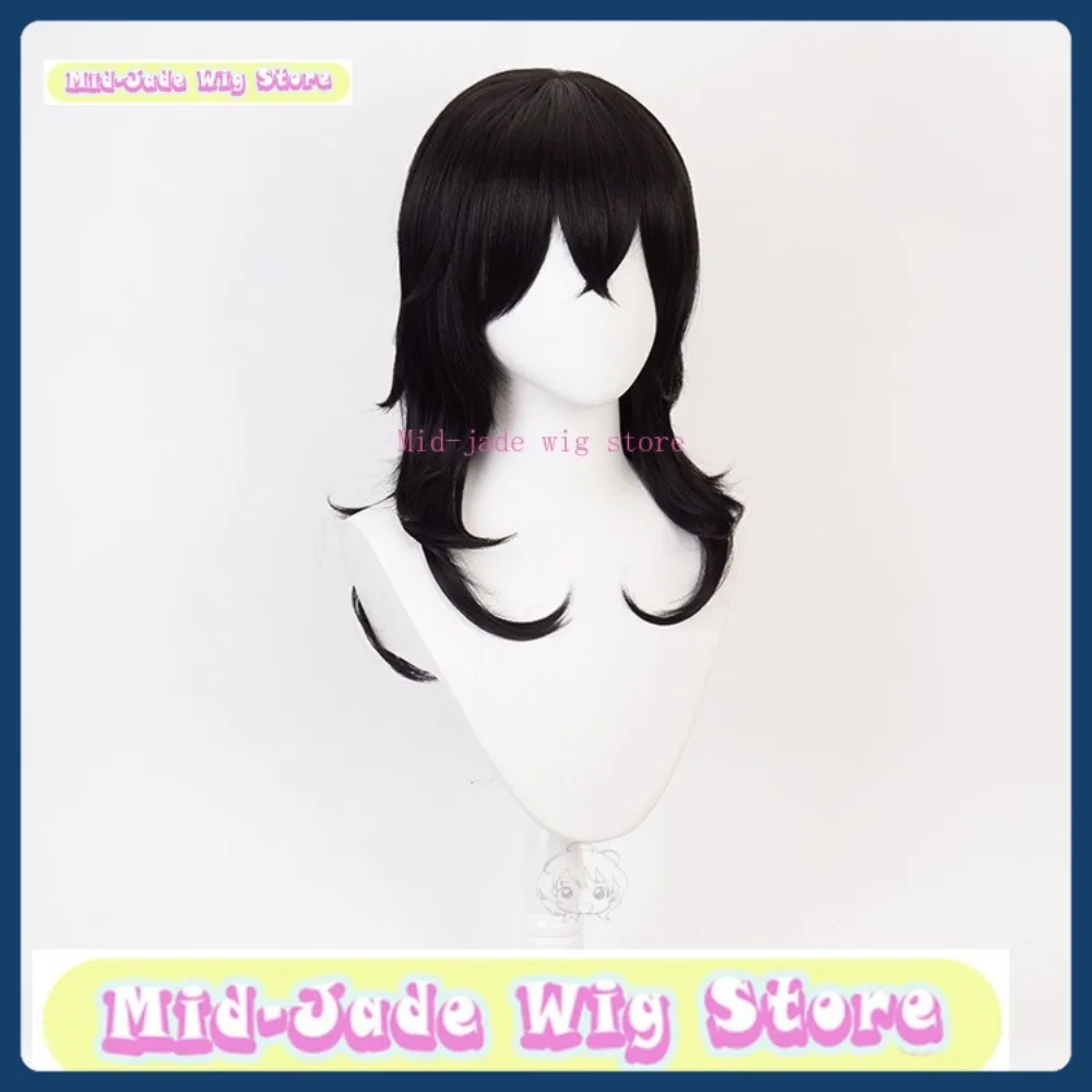 Mid-jade Wig Store My Hero Academia Shota Aizawa Cosplay Wig Anime Game Role-playing Costume Halloween Costume Props Synthetic H