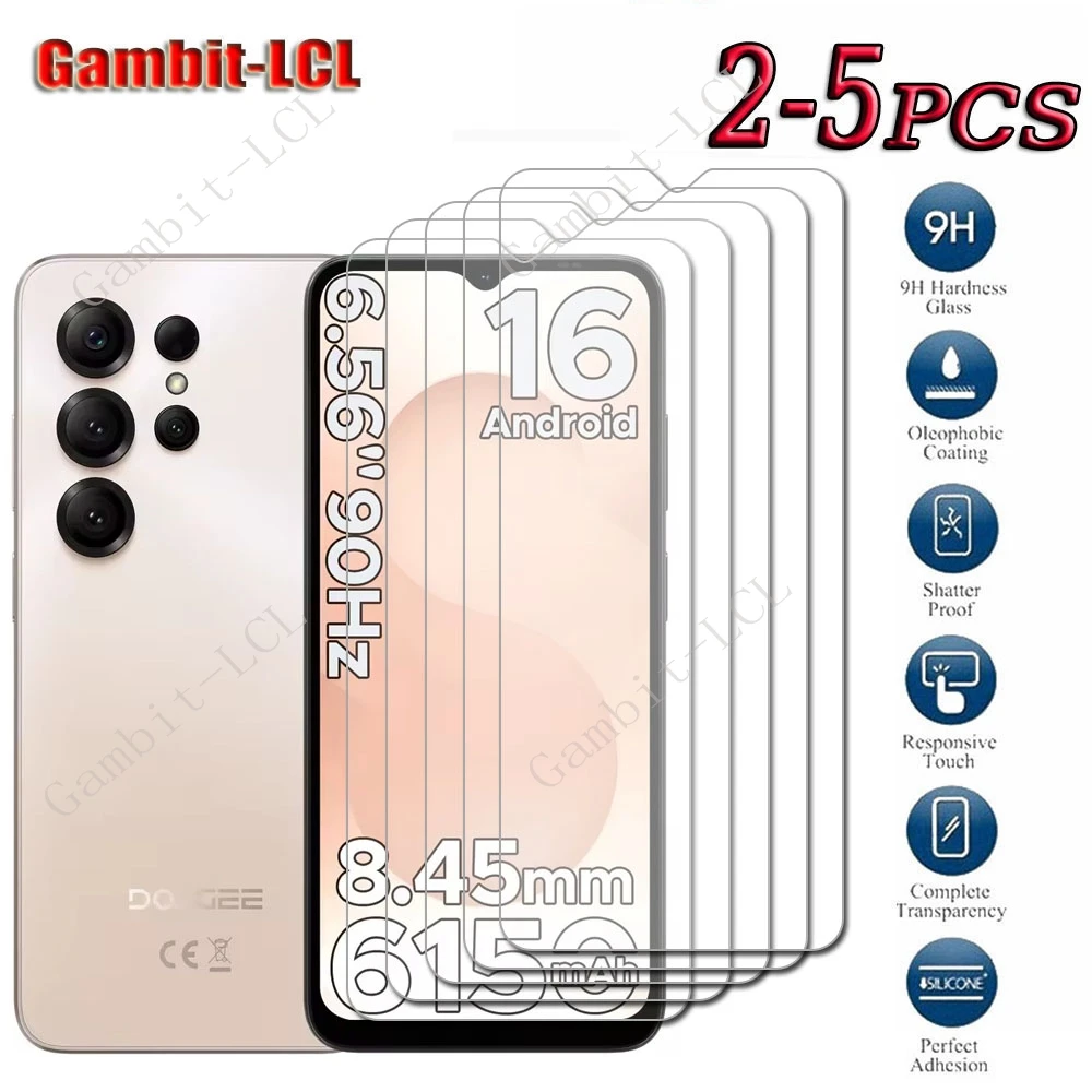 2-5PCS 9H HD Tempered Glass For Doogee Note 56X Pro ON DoogeeNote56XPro Note56XPro Note56X 56XPro Screen Protector Cover Film