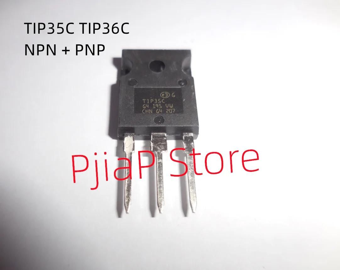 5Pair new original  TIP35 TIP36  TIP35C TIP36C  TO-247 NPN + PNP Darlington Transistor 25A 100V