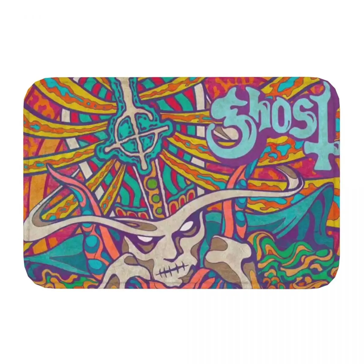 Ghost Band Bathroom Mat Ghost BC Doormat Living Room Carpet Outdoor Rug Home Decoration