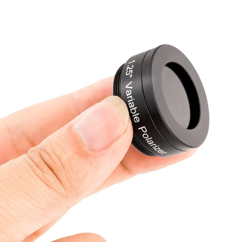 1,25-Zoll-Filter mit variabler Polarisation für Astronomie-Monokular-Teleskope und Okular. Betrachtung des Mondes für Planeten SV128 – Detail 3