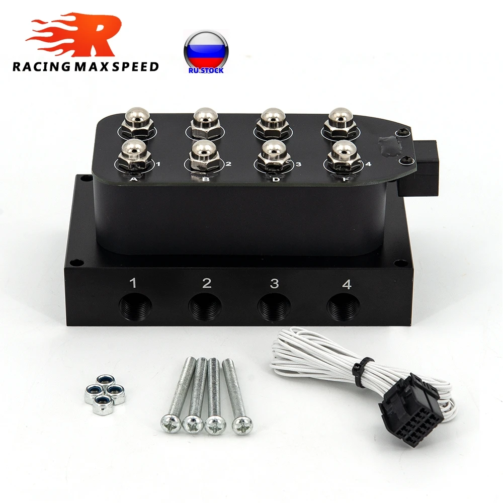 

Универсальный соленоидный клапан Accuair VU4, 1/4 дюйма, 4-ходовой, для пневмоподвески.