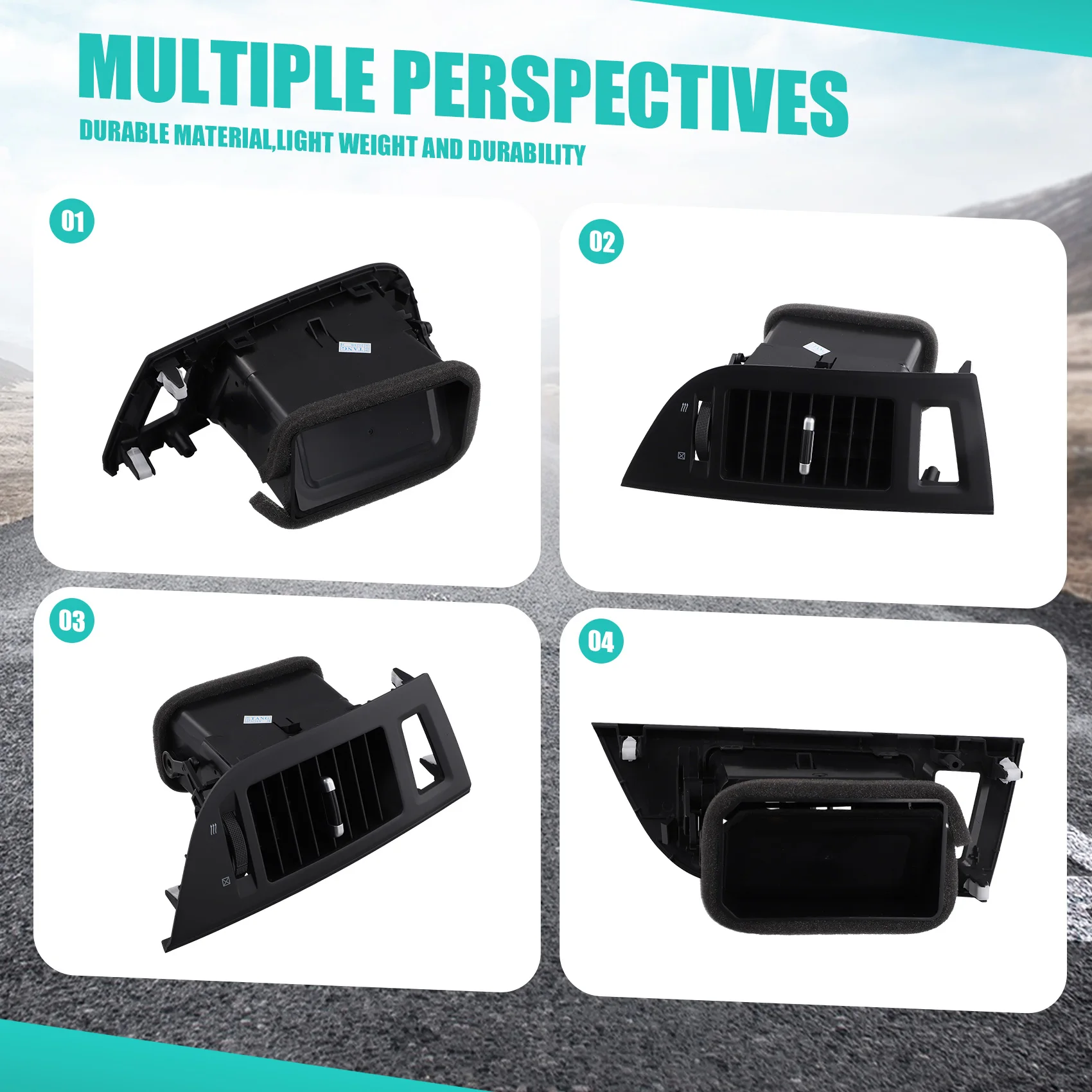 

AUTO Car Instrument Panel Air Outlet For Mitsubishi Pajero Montero Shogun 4 MK4 2007-2015 Middle Left 8030A368XA