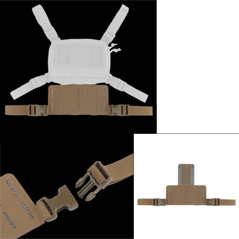 

Outdoor mobile phone navigation bracket fixed bracket chest hanging MOLLE lower hanging accessory, compatible with MB-03 series