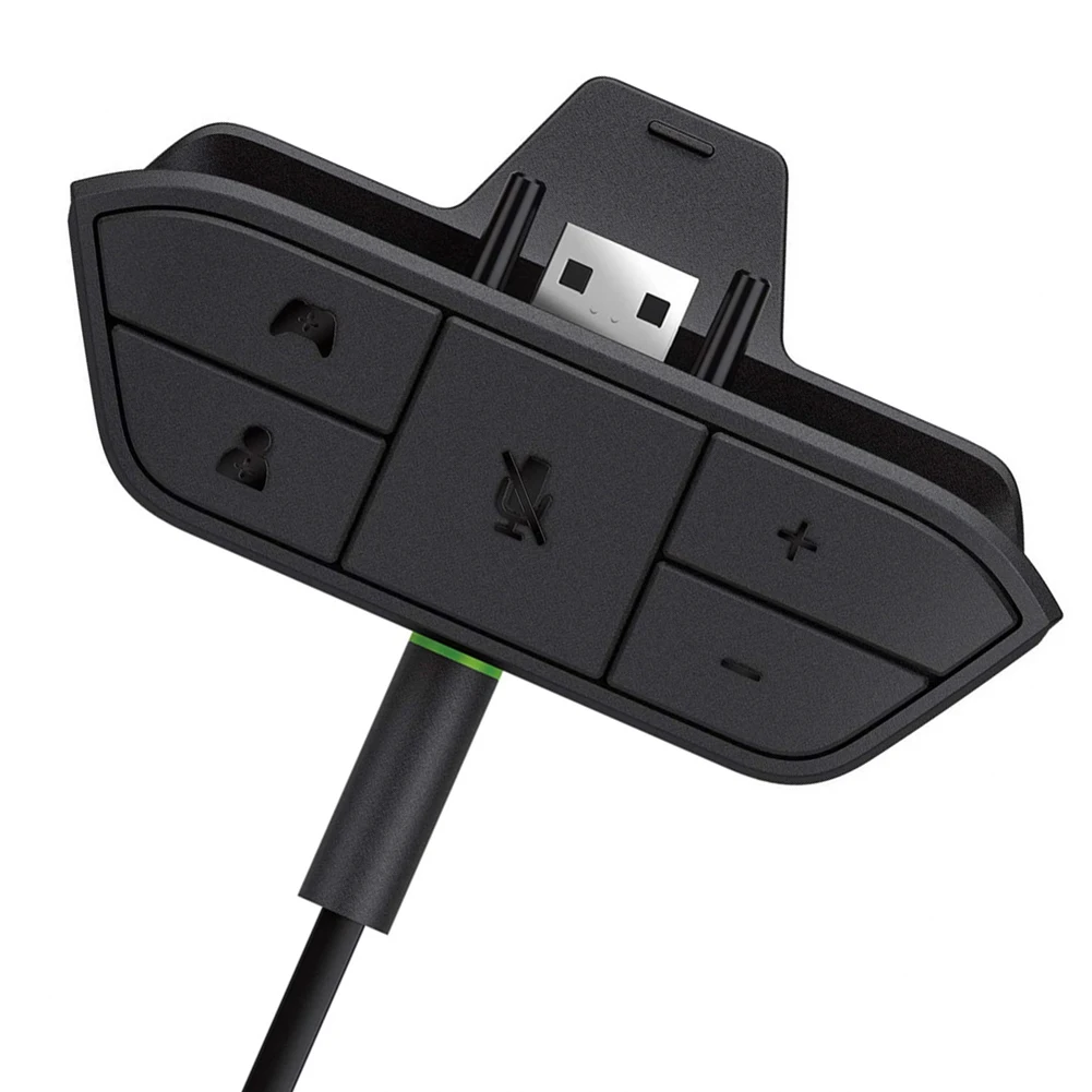 Convertitore per cuffie con microfono audio Regola l'equilibrio audio Convertitore adattatore per cuffie Jack audio da 3,5 mm per controller di gioco Xbox One