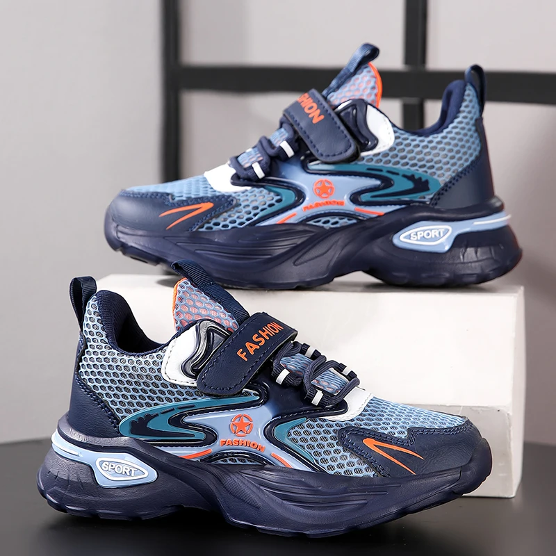 

Летняя детская спортивная обувь с сеткой. Удобная однотонная универсальная повседневная обувь. Износостойкие кроссовки для повседневного отдыха.